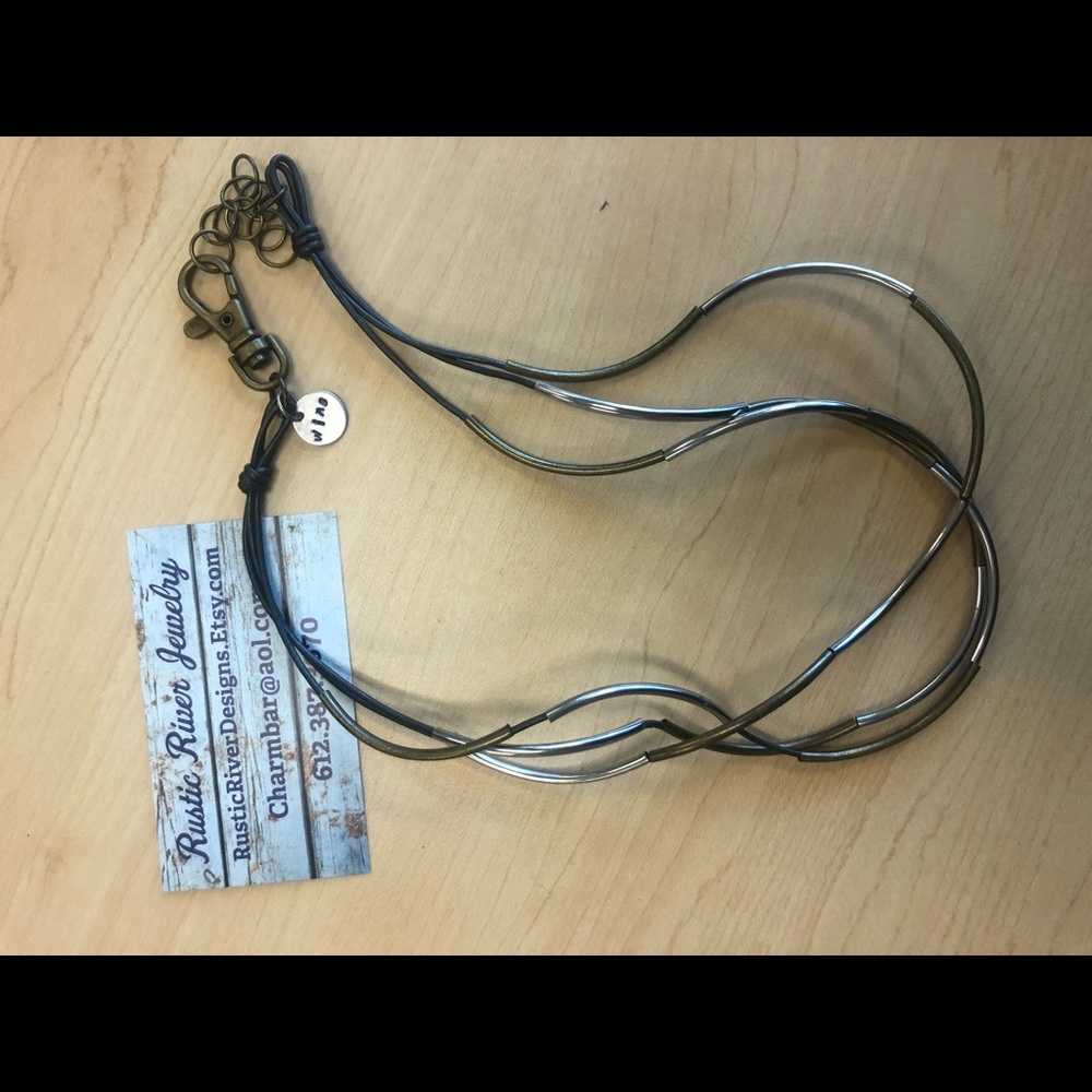 Rustic River necklace